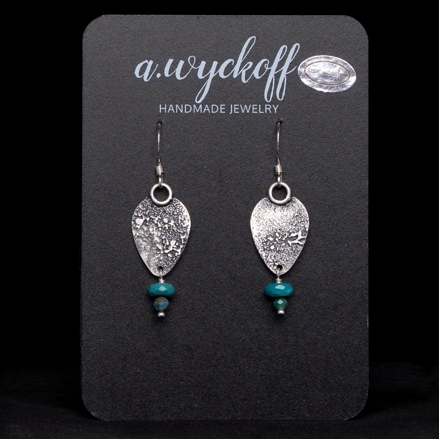 Turquoise Silver Earrings