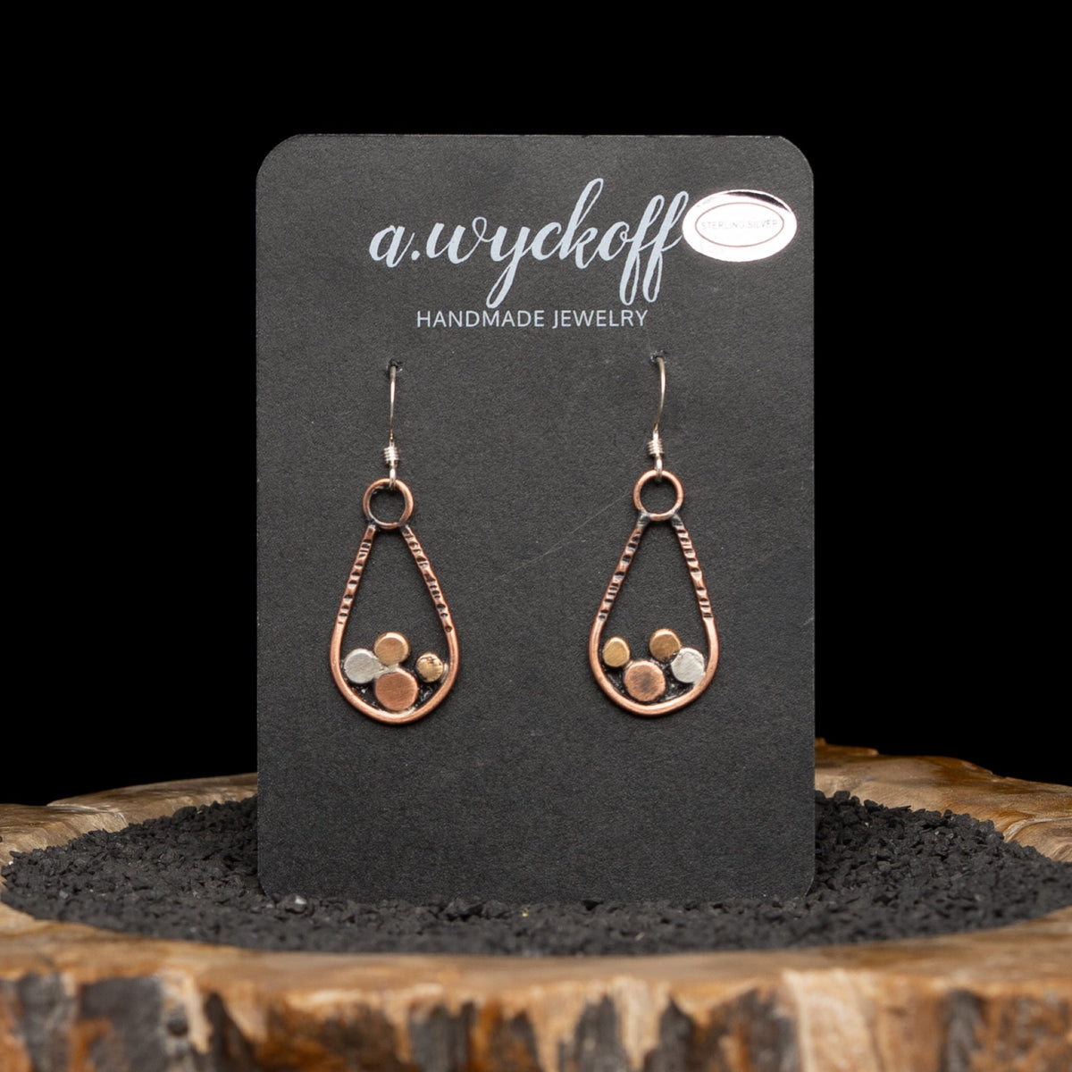 Copper River Rock Earrings