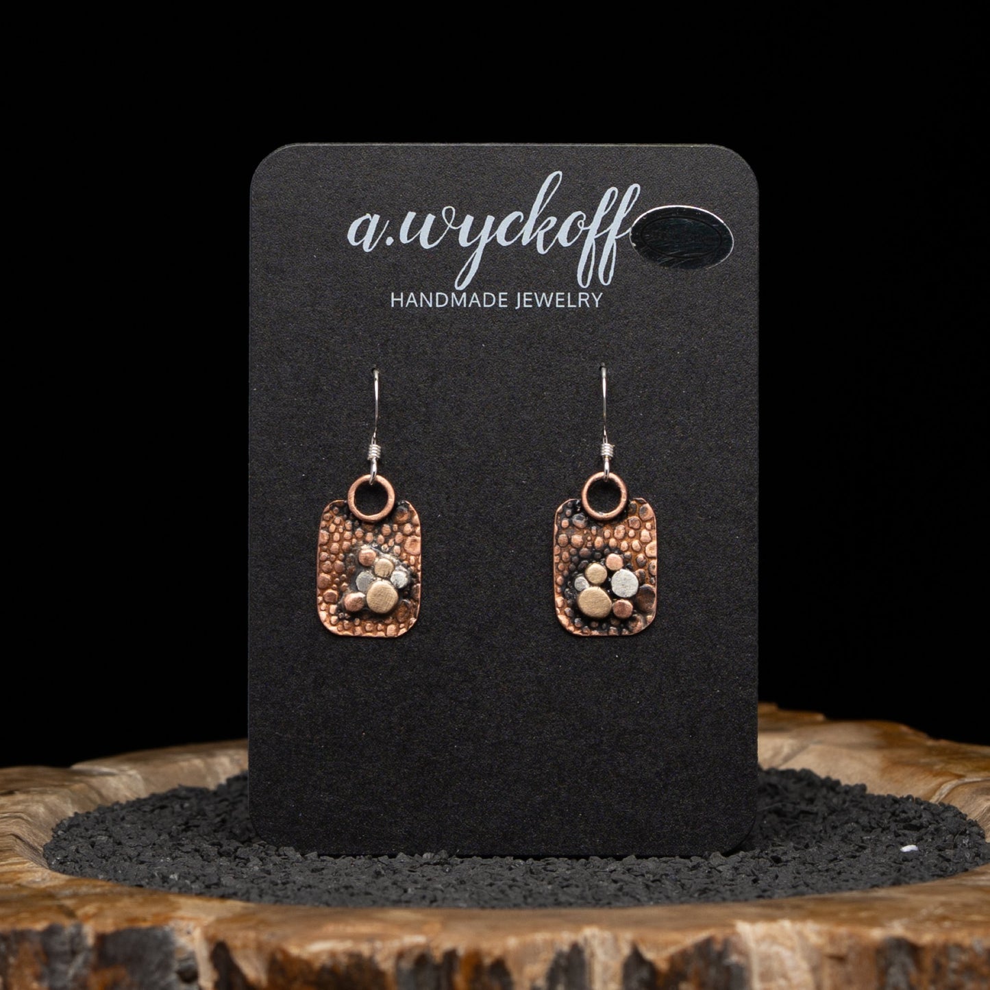 Copper River Rock Earrings