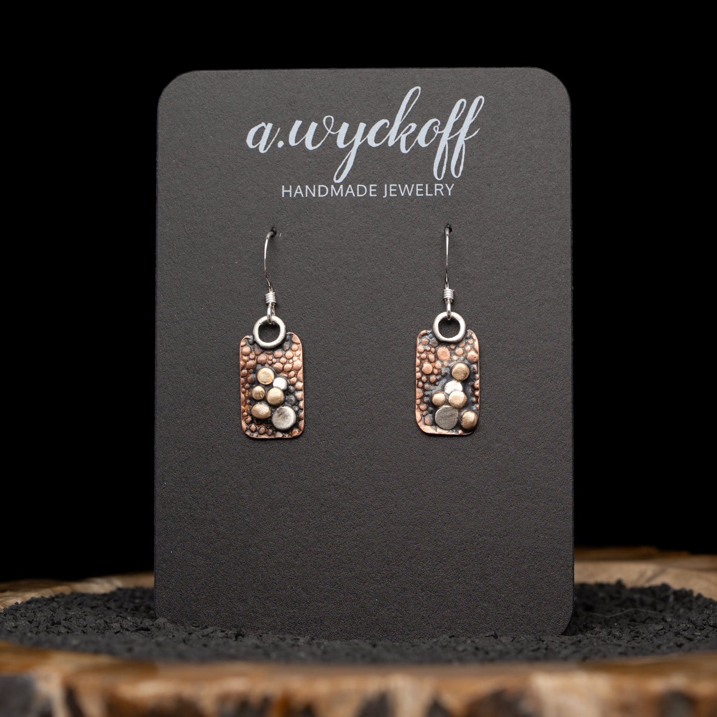 Copper River Rock Earrings