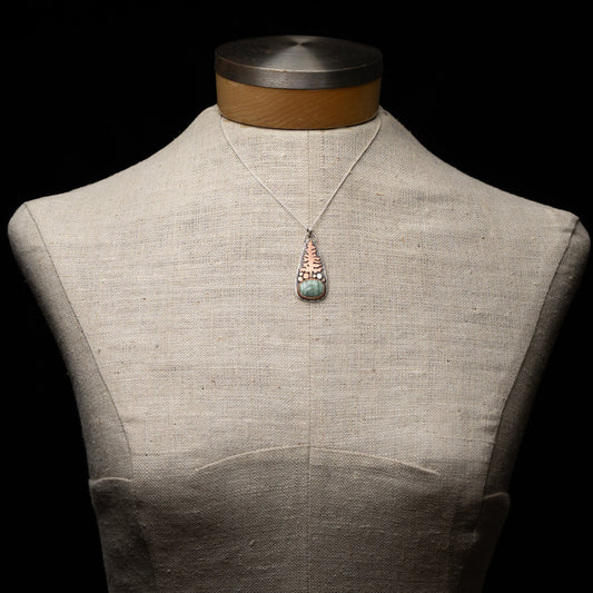 Tree Opal River Rock Pendant