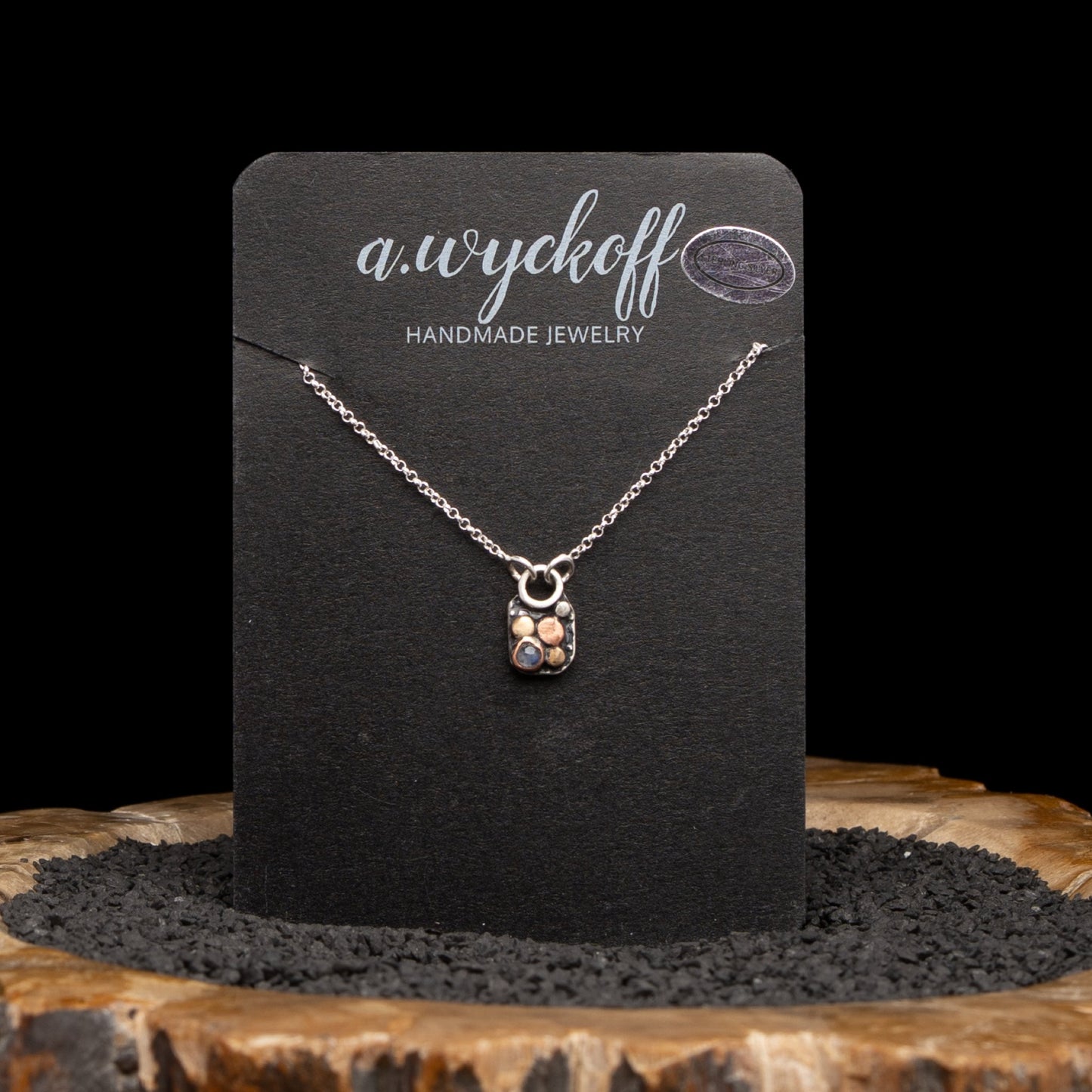 River Rock Moonsone Necklace