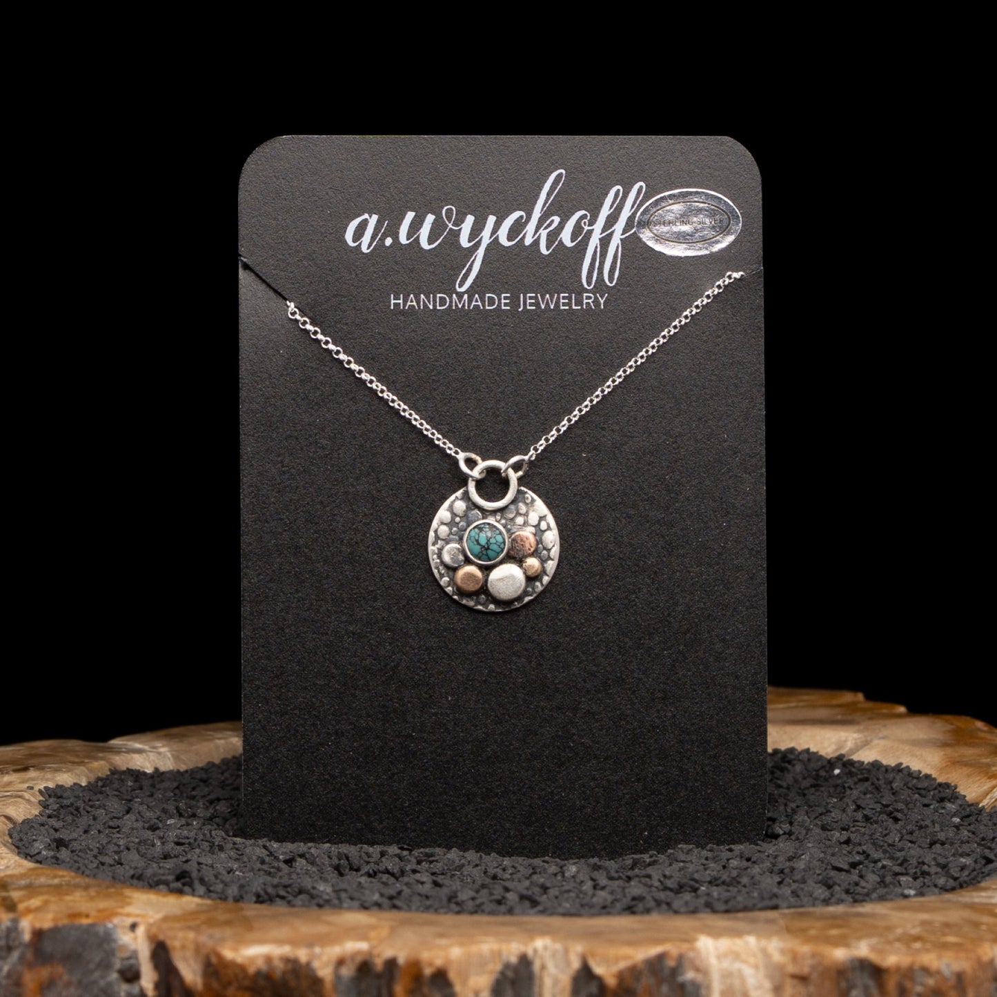 River Rock Turquoise Necklace