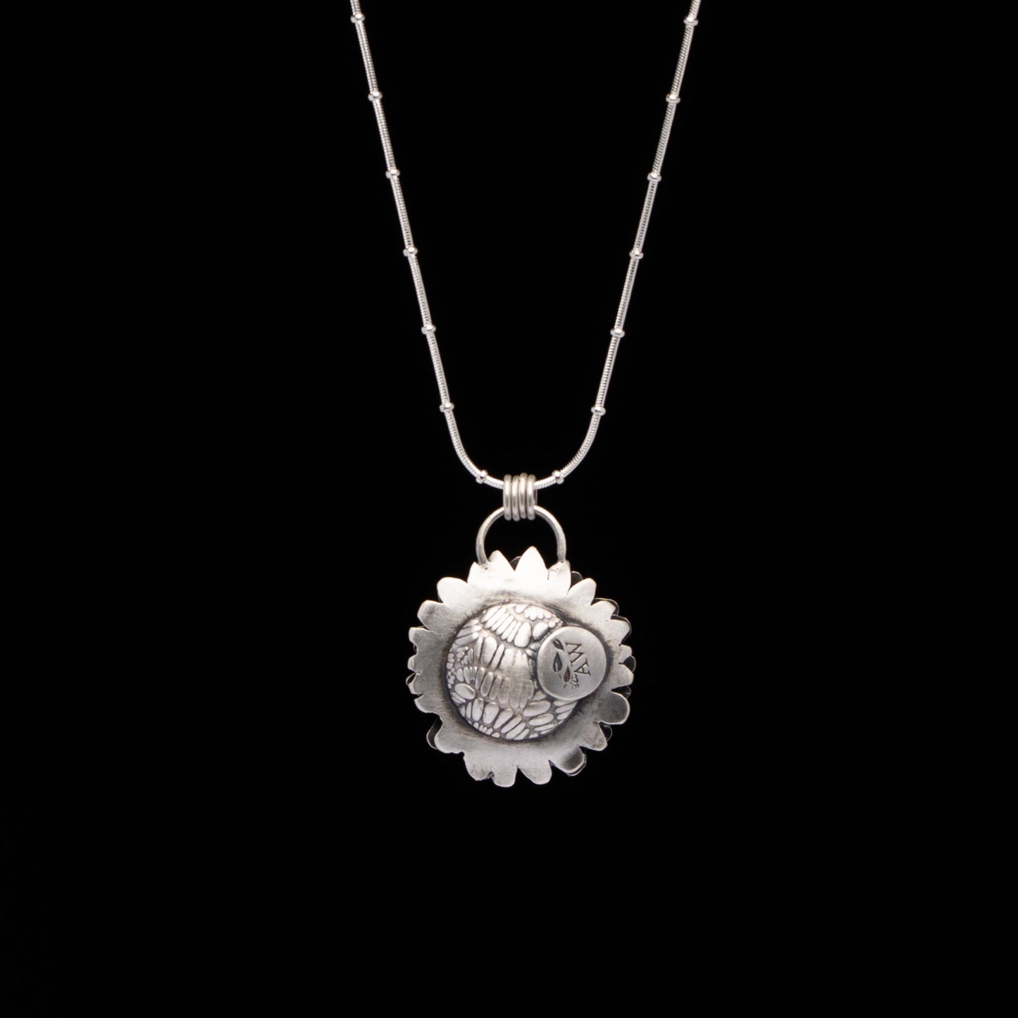 Citrine Sunflower Necklace