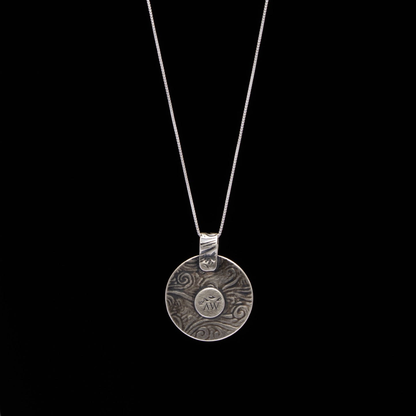Peridot Silver Mountain Necklace
