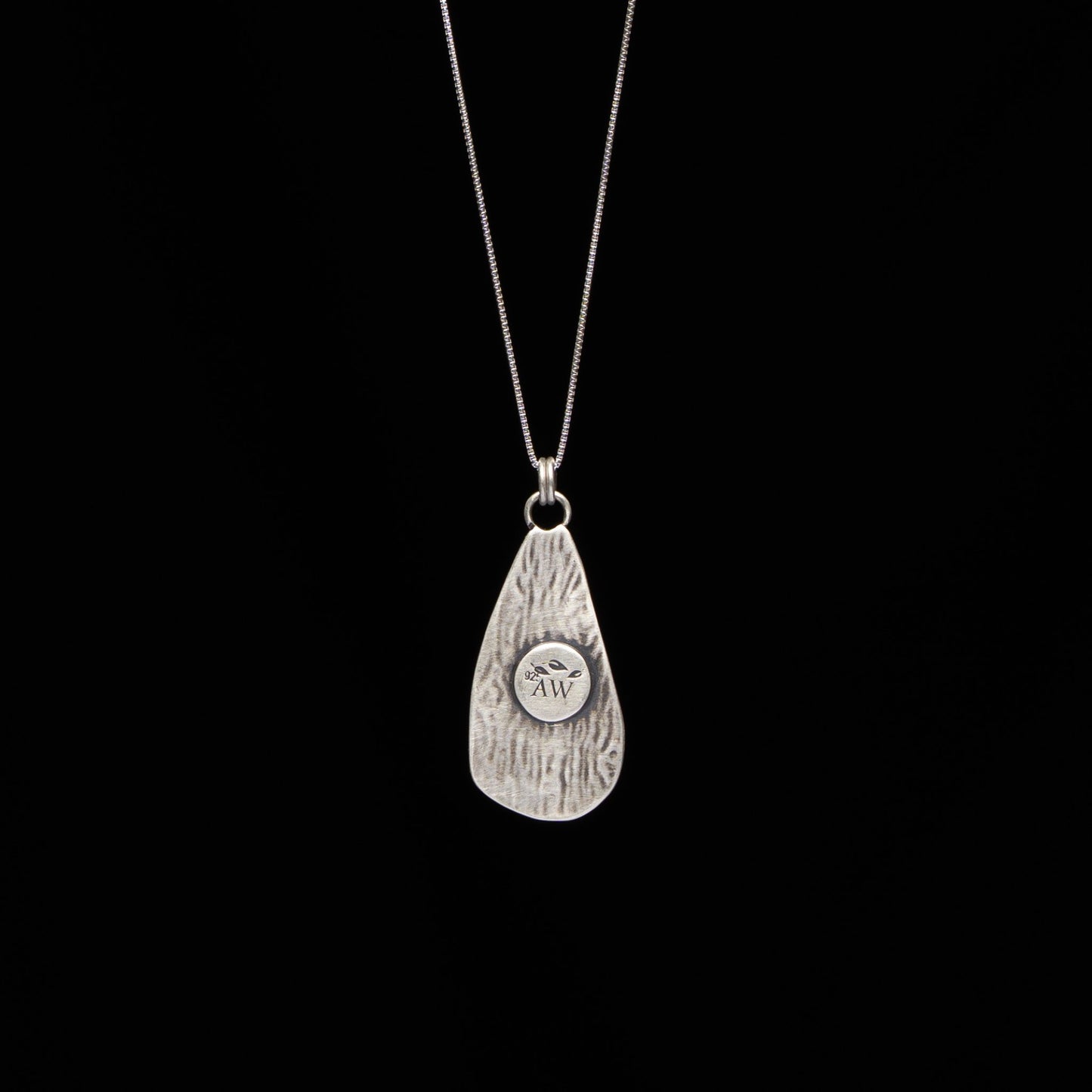 Rutilated Quartz Tree Pendant