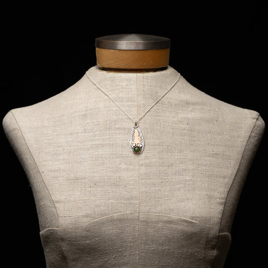 Serpentine Tree Pendant