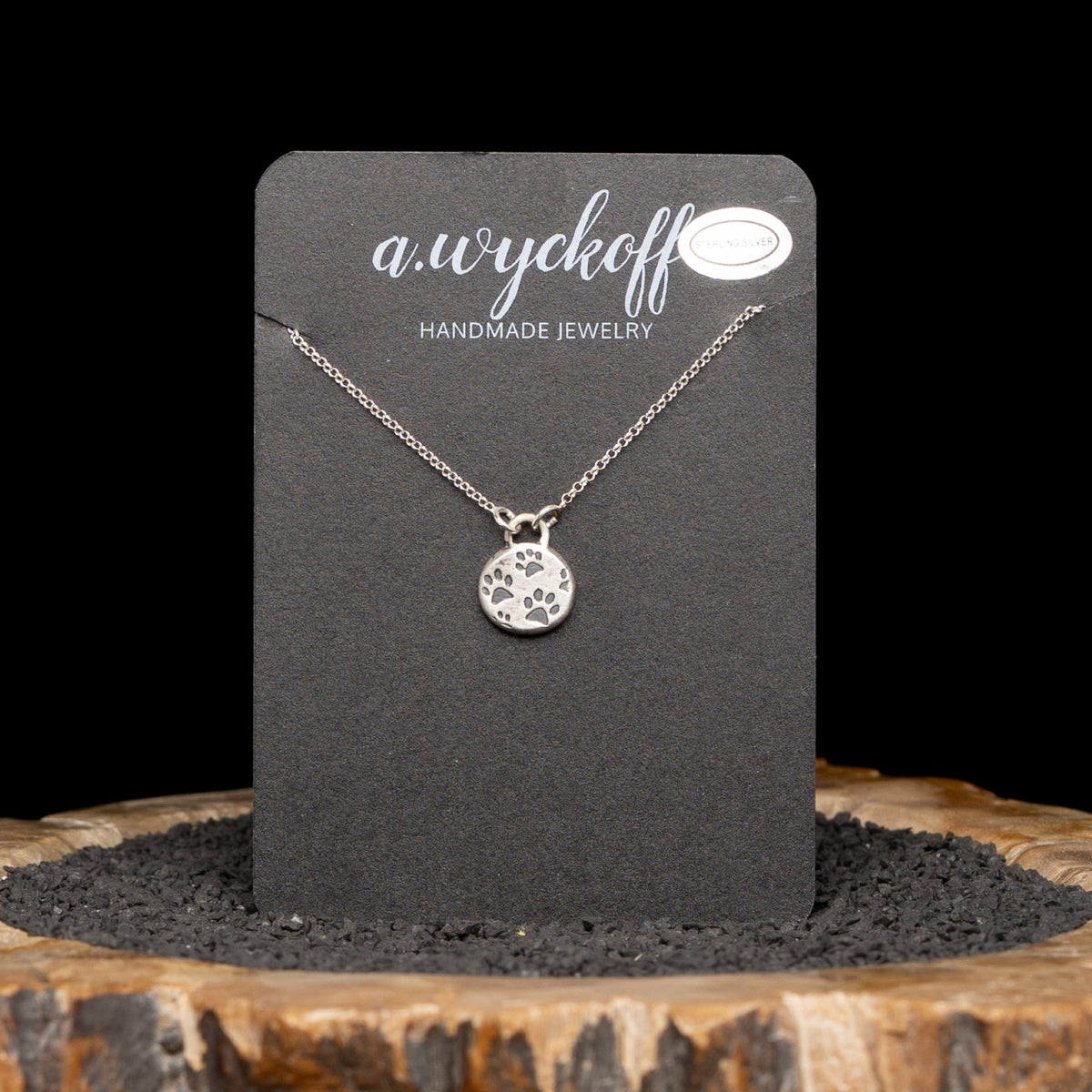 Dog Paw Dainty Necklace