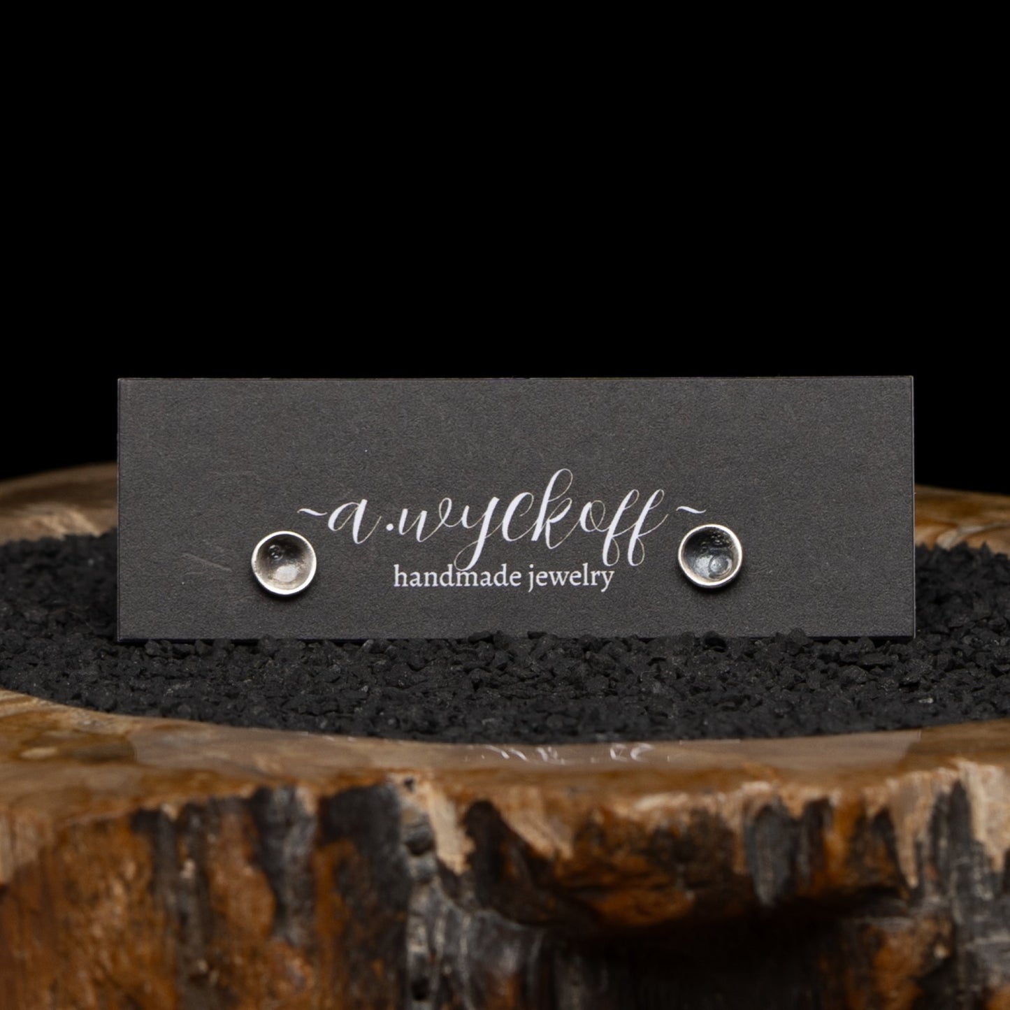 Silver 6mm Post Earrings