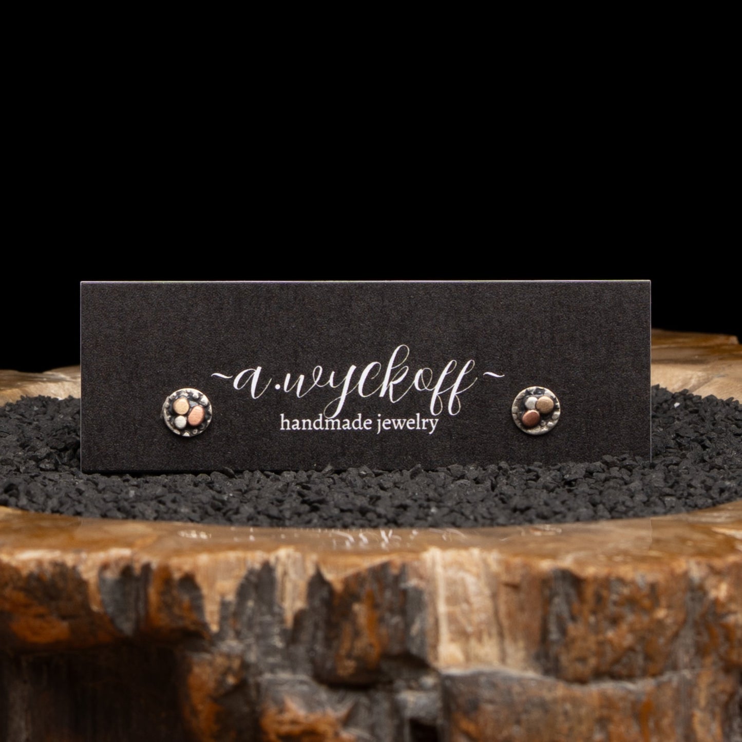 River Rock Post Earrings