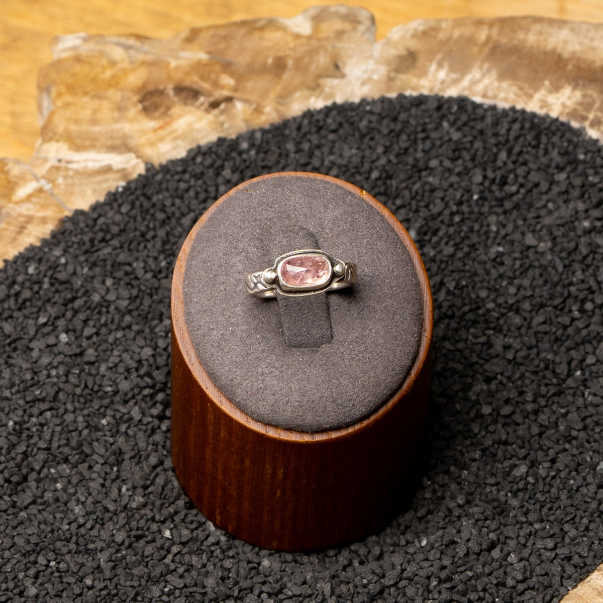 Pink Tourmaline Ring Size 5.5