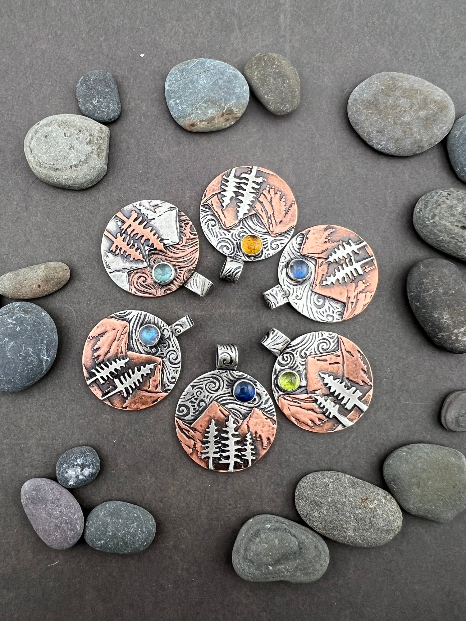 Mountain & Tree Jewelry