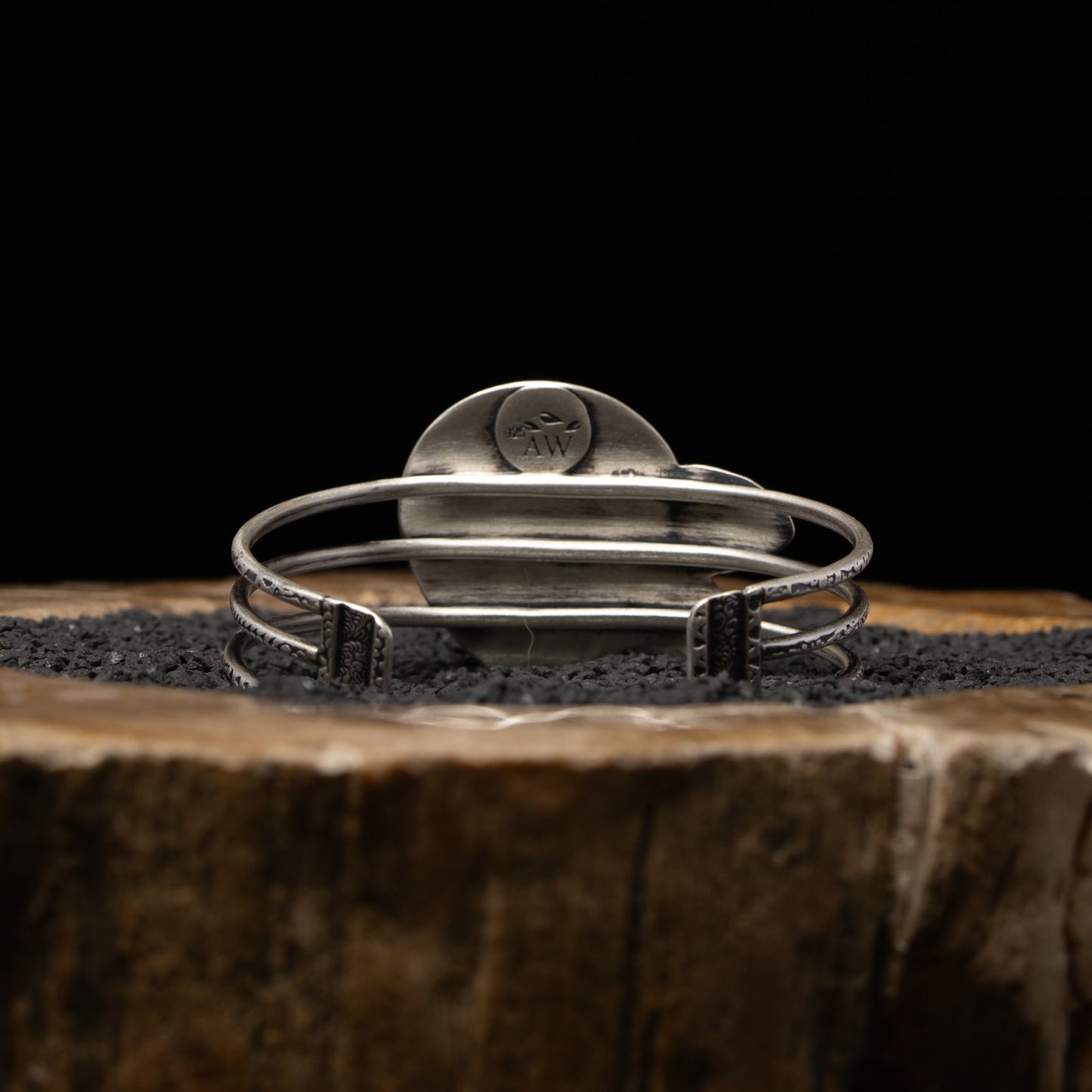 Brecciated Jasper Silver Cuff