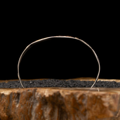 Silver River Rock Cuff