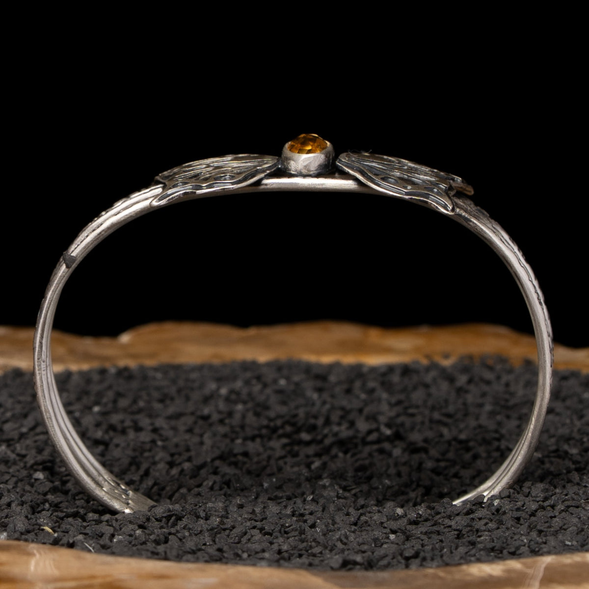 Butterfly Citrine Cuff