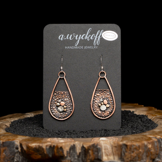 Copper River Rock Earrings