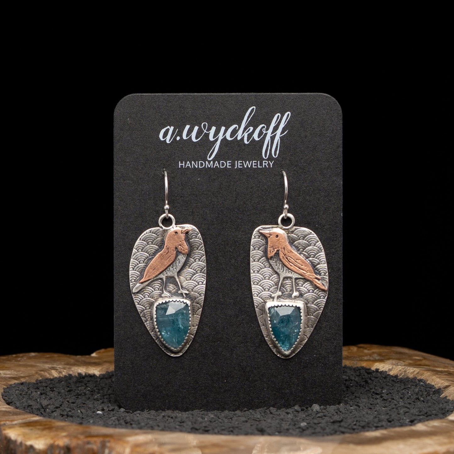 Kyanite Robin Earrings