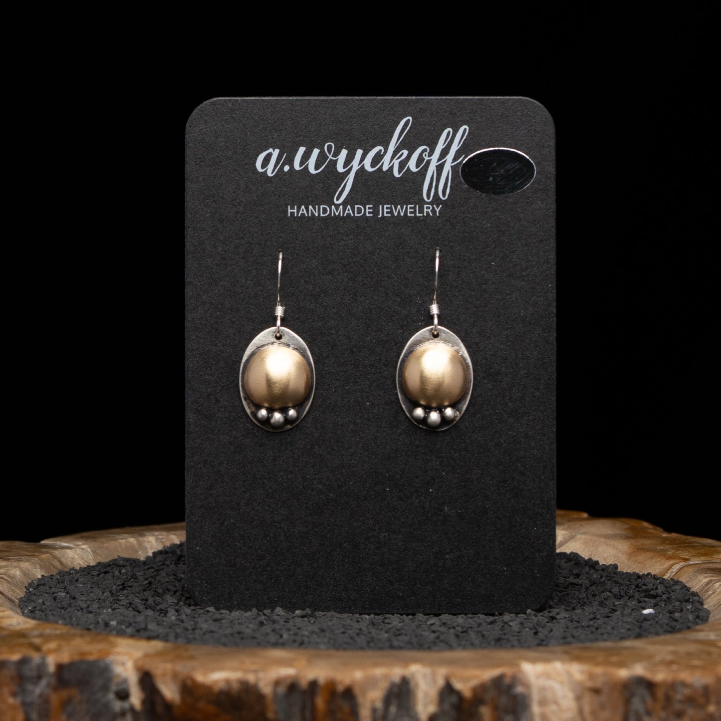 Silver & Brass Dangles