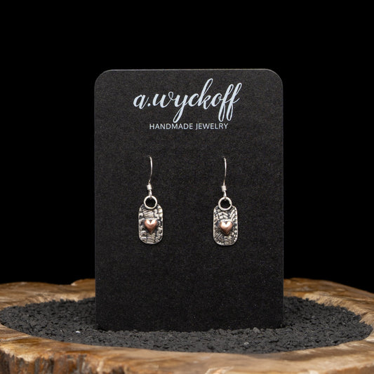 Sterling Silver Heart Earrings