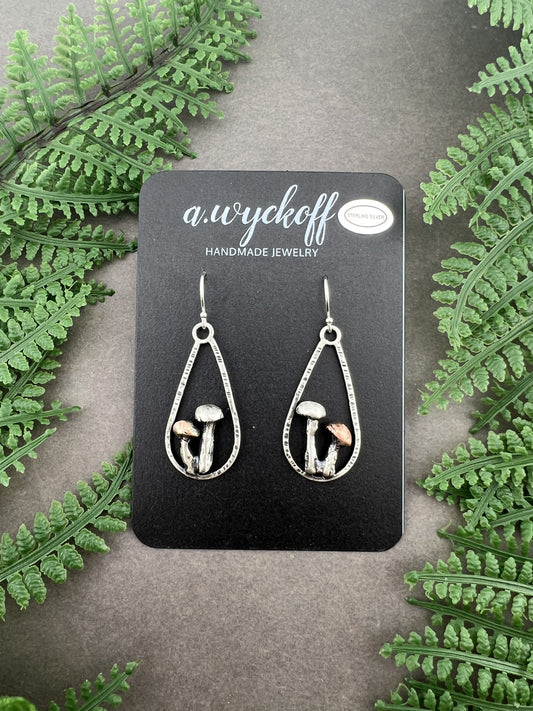 Mushroom Earrings