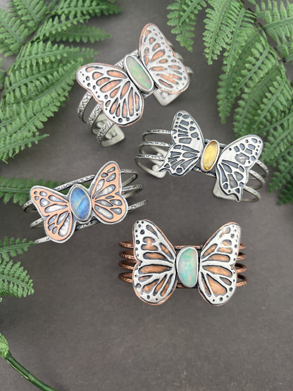 Butterfly Opal Cuff