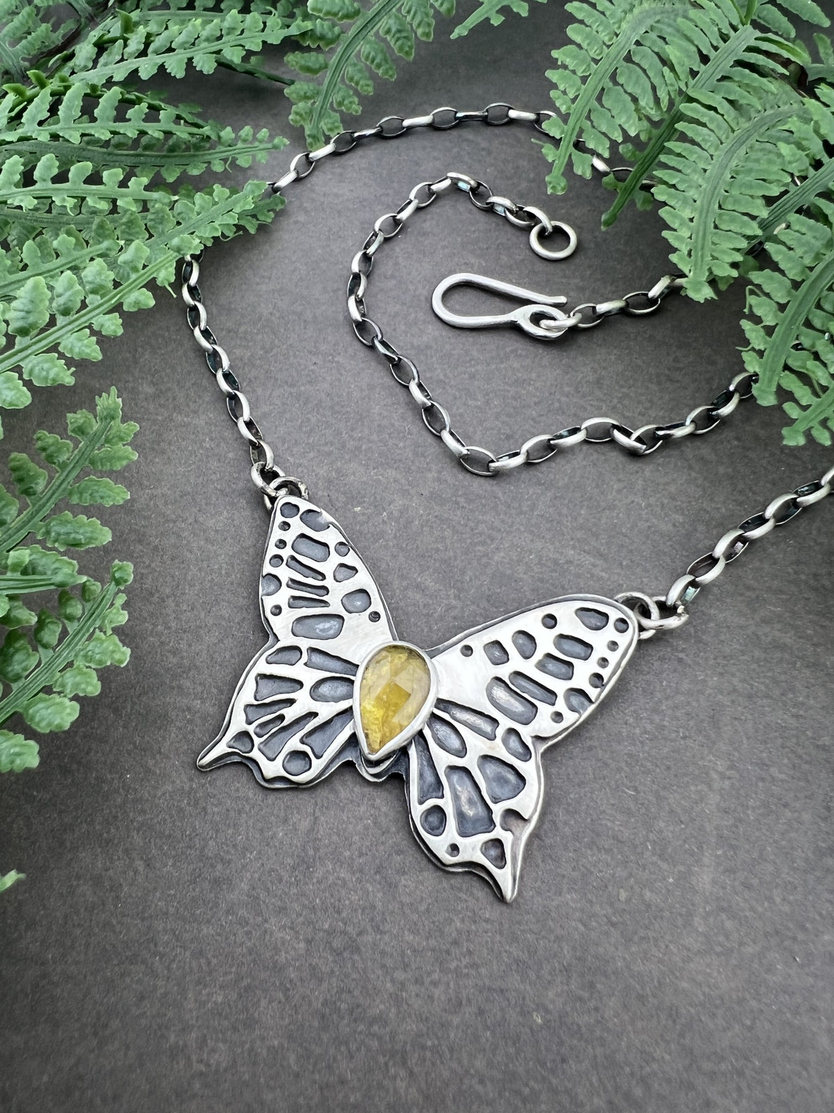 "LOVE" Tourmaline Necklace