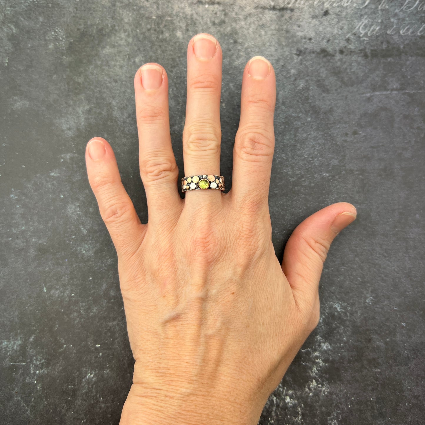 River Rock Ring sz 8