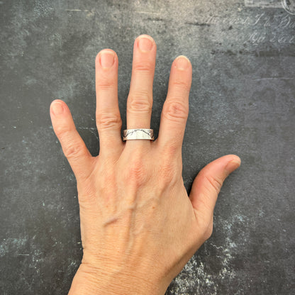 Silver Mountain Ring sz 9