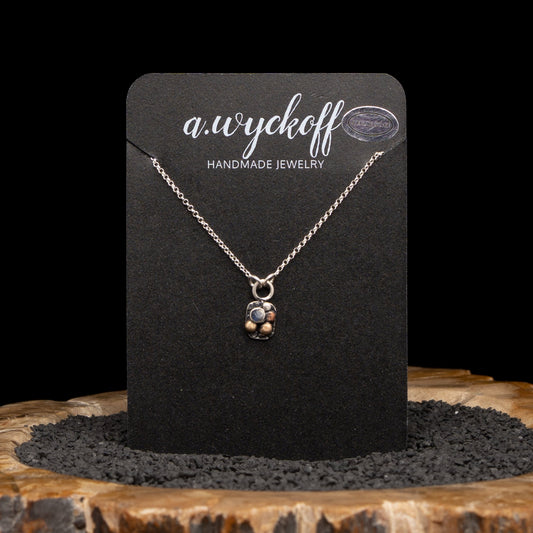 River Rock Moonstone Necklace