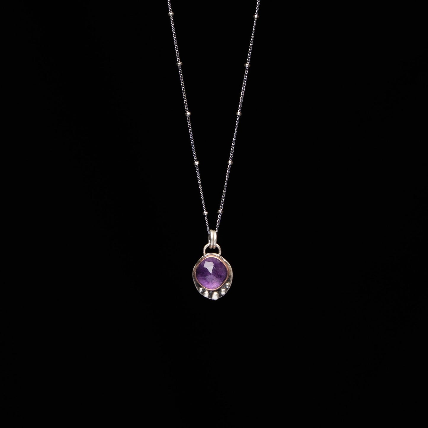 Amethyst Dainty Pendant