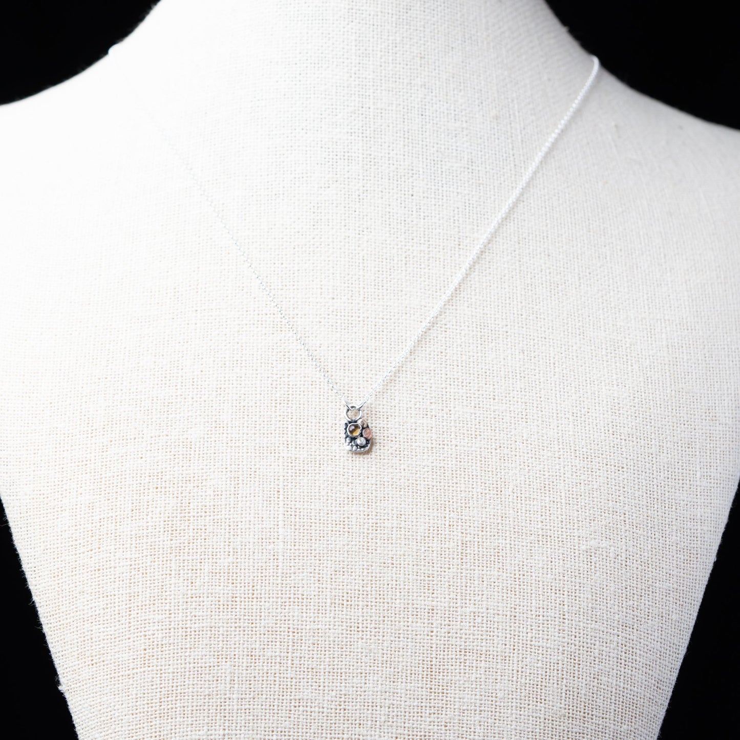 River Rock Tournmaline 18" Necklace