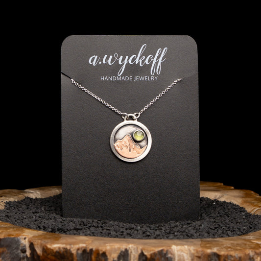 Mountain Peridot Necklace