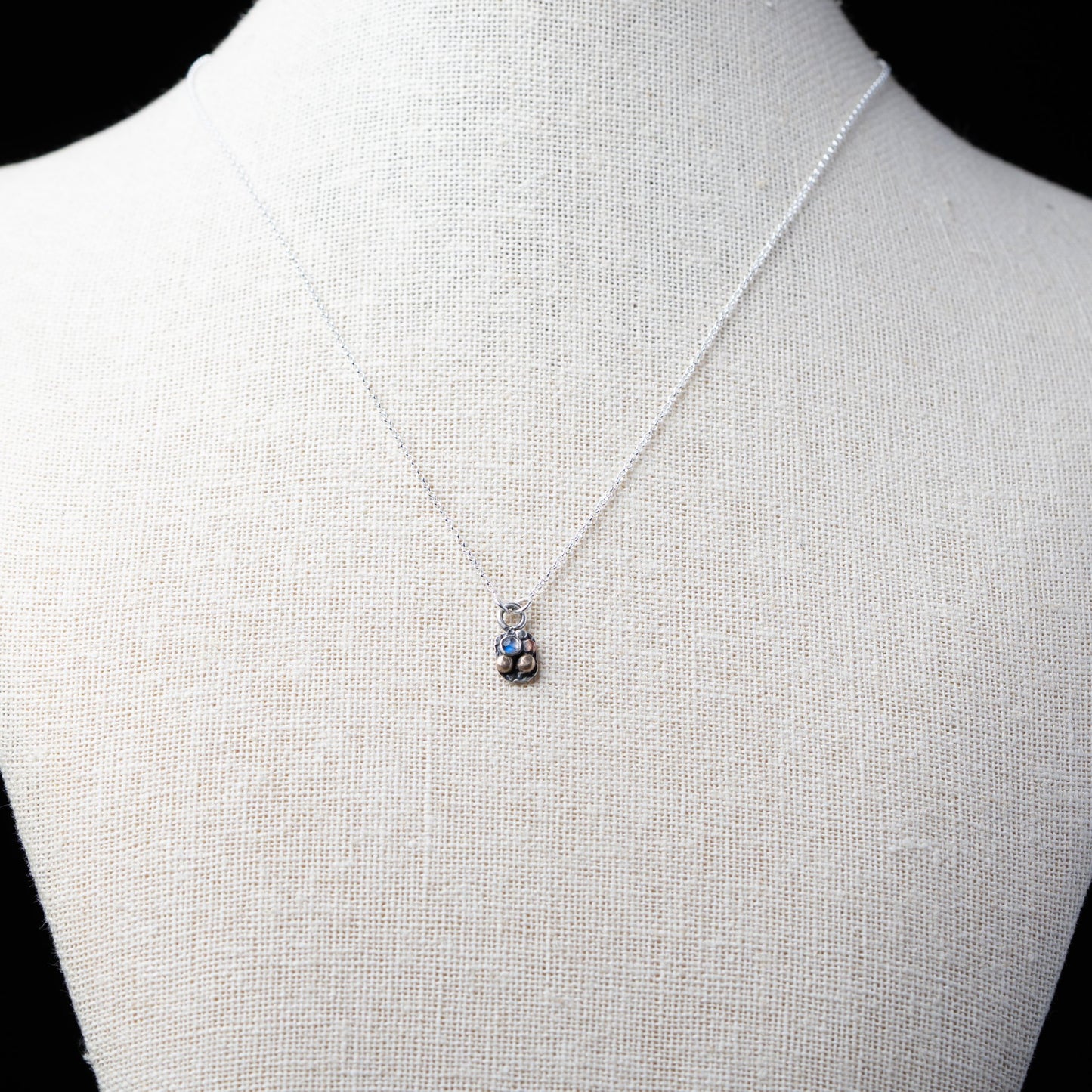 River Rock Moonstone Necklace