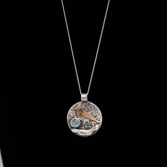 Robin Aquamarine Necklace