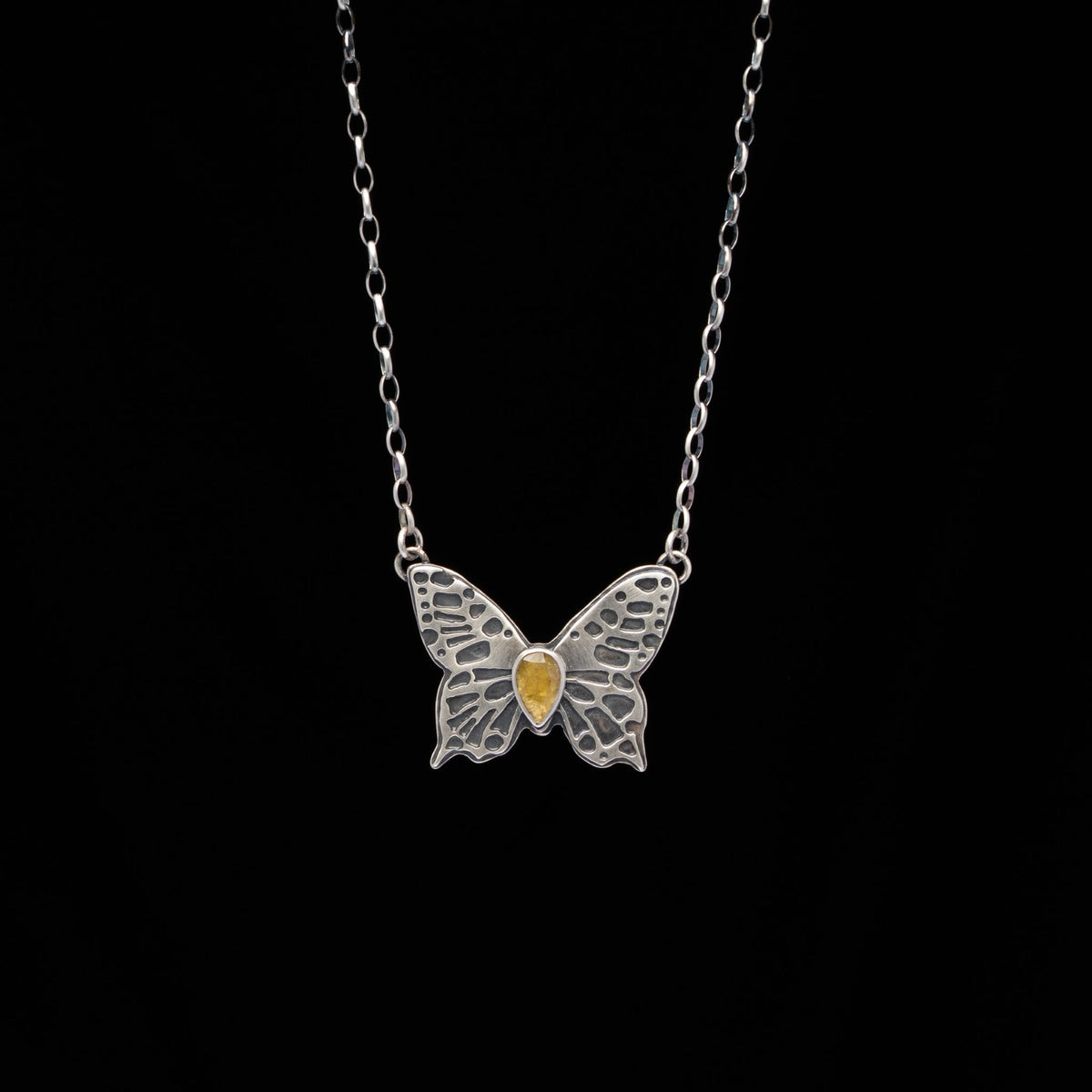"LOVE" Tourmaline Necklace