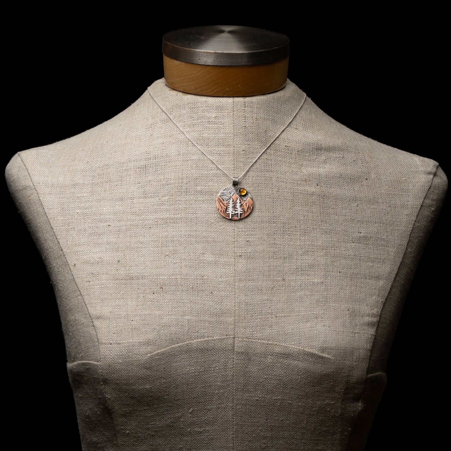 Mountain Citrine Pendant