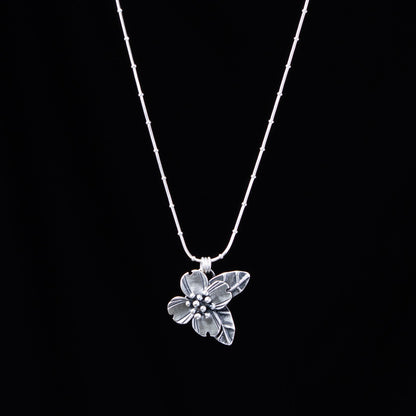 Flower Dogwood Necklace
