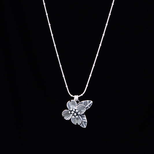 Flower Dogwood Necklace
