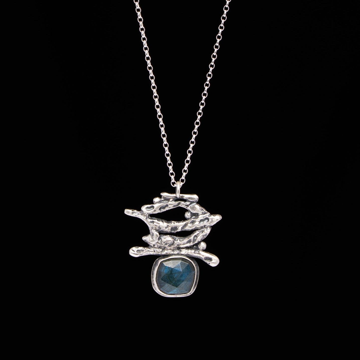 Labradorite Branch Necklace