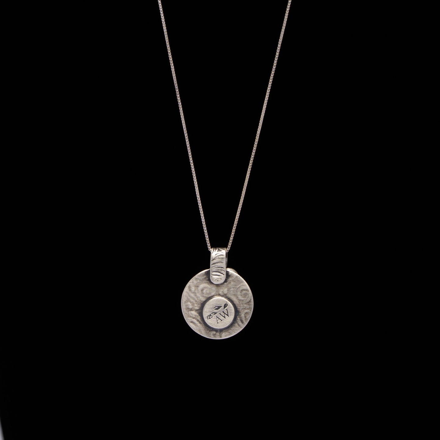 Moonstone Silver Mountain Necklace
