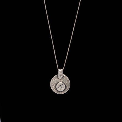 Moonstone Silver Mountain Necklace
