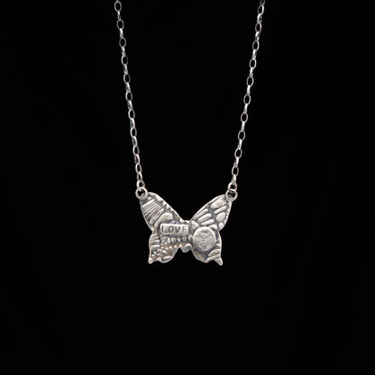"LOVE" Tourmaline Necklace