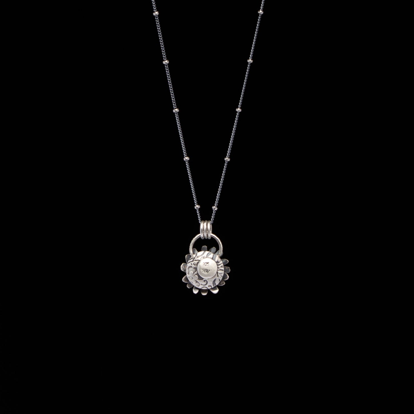 Citrine Daisy Necklace