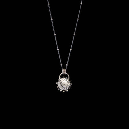 Citrine Daisy Necklace