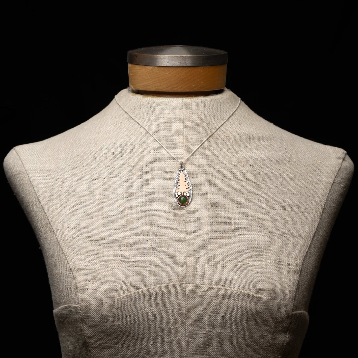 Serpentine Tree Pendant