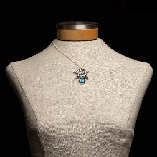 Labradorite Branch Necklace