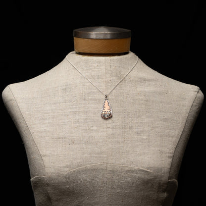 Rutilated Quartz Tree Pendant