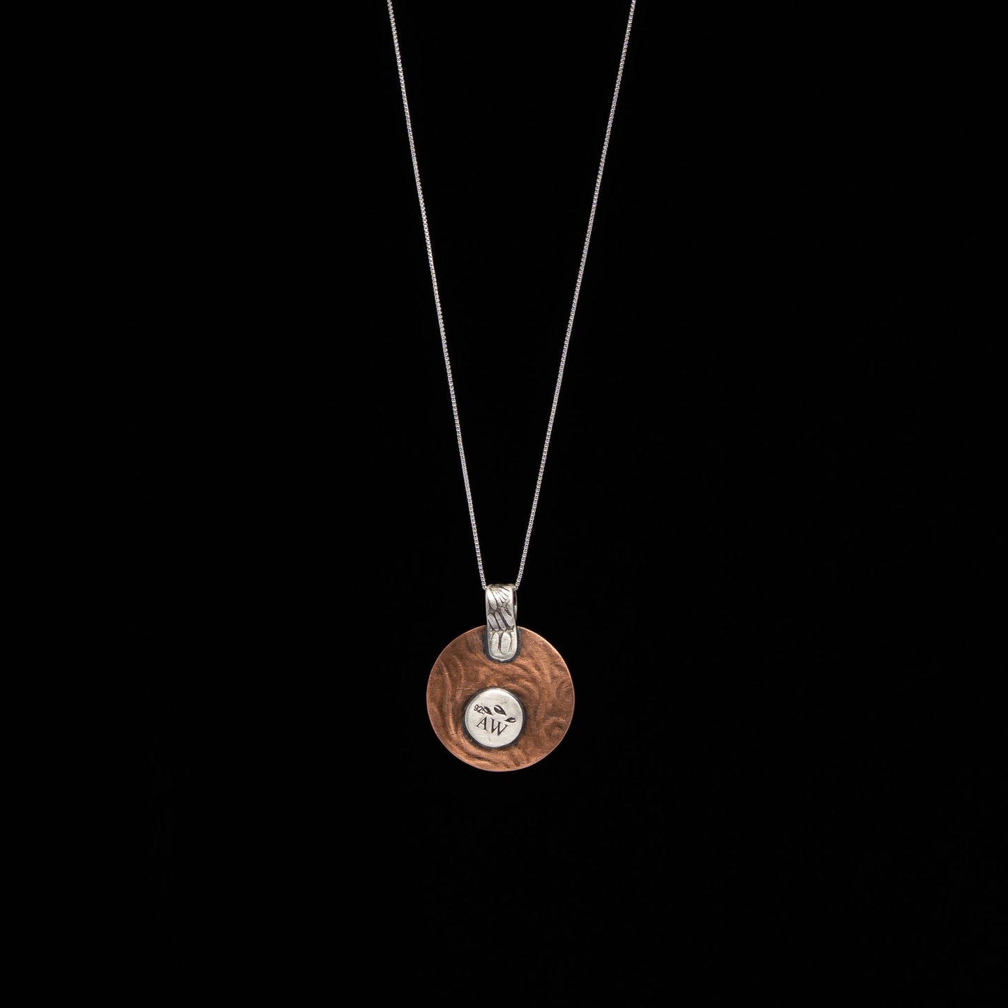 Moss Agate Mountain Necklace