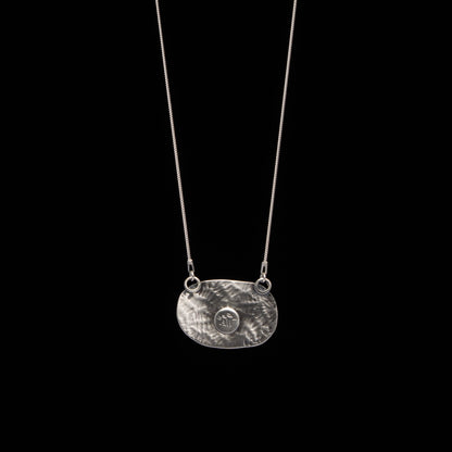 Aquamarine Robin Necklace