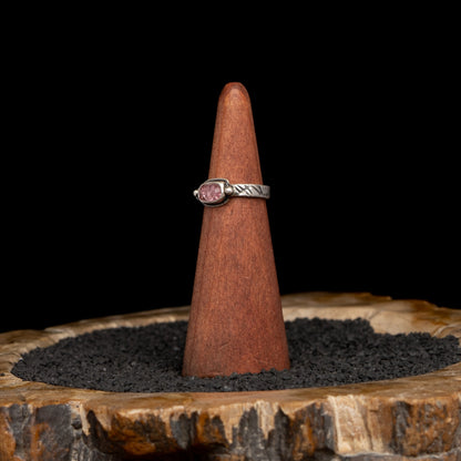 Pink Tourmaline Ring Size 5.5